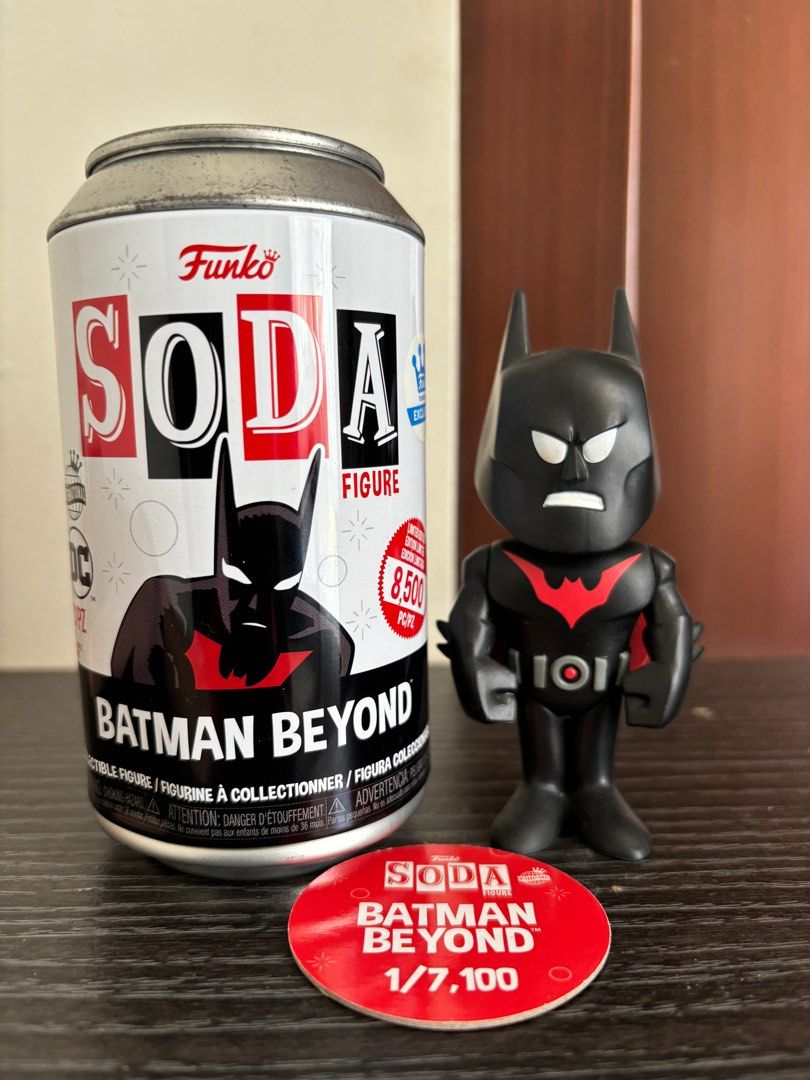Batman Beyond Funko Soda (Category: Designer & Blind Box Toys) located in Quezon City. Submitted by mau_gwapito (Listing ID 1325260303, Image 1). Description: Batman Beyond Funko Soda Payment: BPI/Gcash Location: Sangandaan, QC area Cheers!.