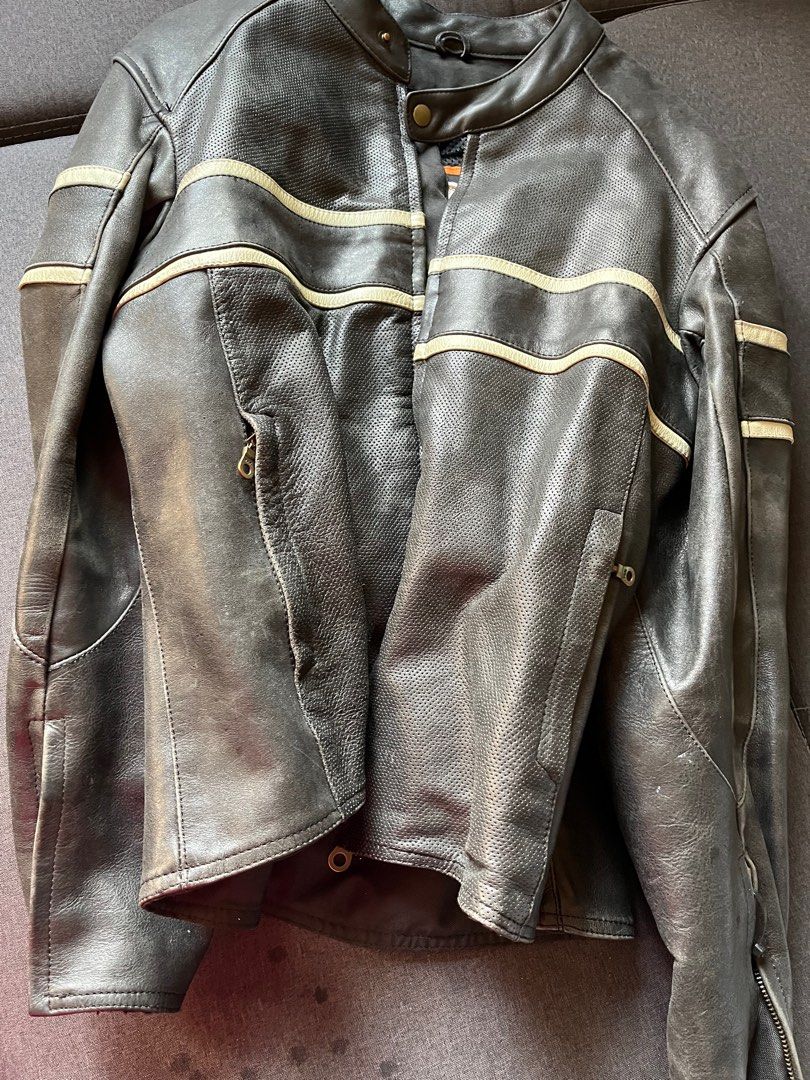 Custom BILT Motorcycle Leather Jacket Men s Fashion Coats Jackets and Outerwear on Carousell