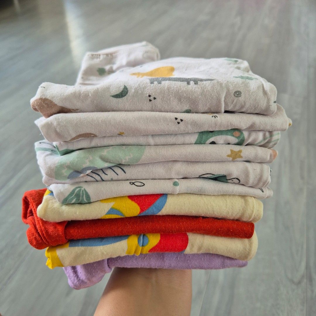 Free with any purchase Bundle of Baby Boy Pyjamas 1 2 years old Babies Kids Babies Kids Fashion on Carousell