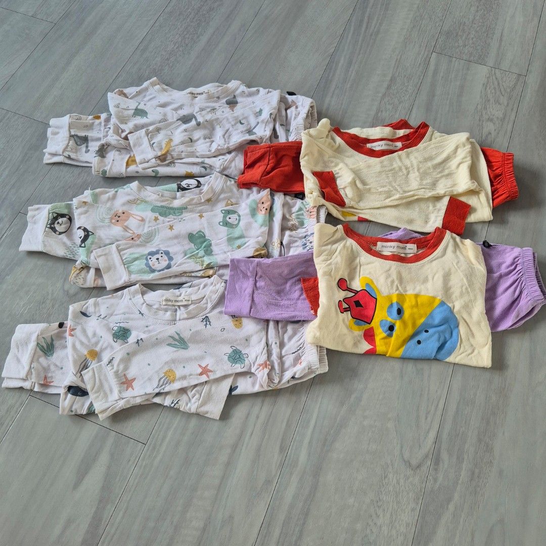 Free with any purchase Bundle of Baby Boy Pyjamas 1 2 years old Babies Kids Babies Kids Fashion on Carousell