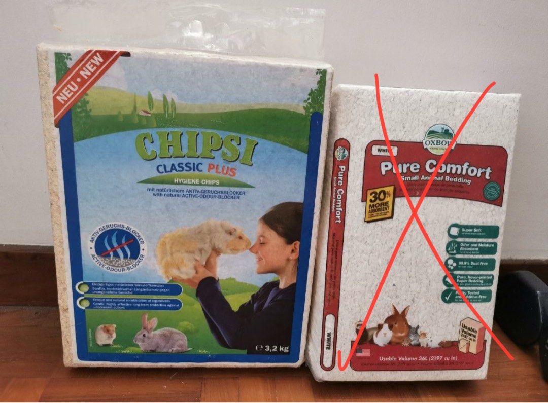 BNIP Chipsi Classic Plus Ordor Blocker Hamster Bedding Pet Supplies Homes Other Pet Accessories on Carousell