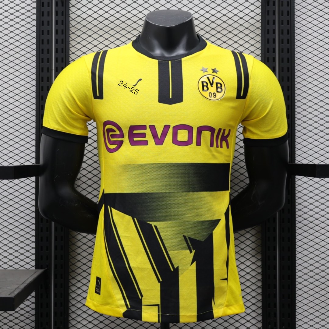 BVB Dortmund Player version Jersey 24-25 Fourth kit Football Jersey ...