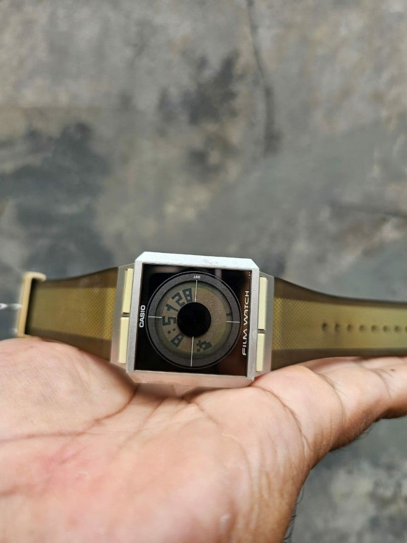 casio フィルムウォッチ FS-02 動作品 1516 NOS! 1989 CASIO FS-02
