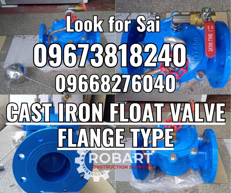 Cast Iron Float Valve Flange Type, Commercial & Industrial ...