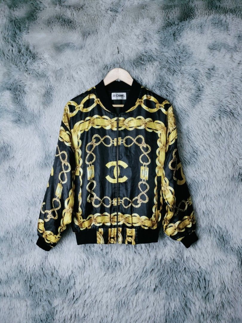 Vintage chanel bomber top