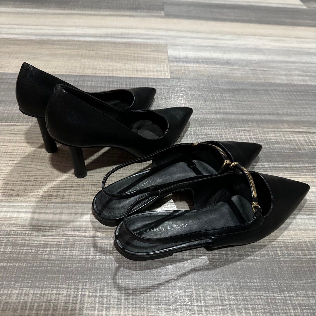 Charles & Keith pointed heels & flats (Category: Flats & Sandals) located in Tarlac. Submitted by blvrfinds (Listing ID 1325136279, Image 1). Description: Heels- 1800 Flats- SOLD .