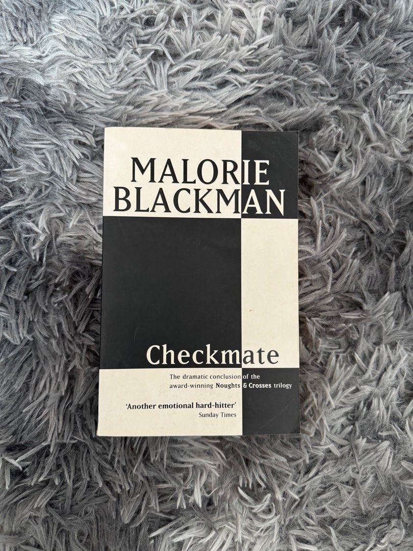 Checkmate by Malorie Blackman (Category: Storybooks) located in Paranaque City. Submitted by redreads (Listing ID 1325175761, Image 1). Description: 📚Checkmate by Malorie Blackman ➡️ paperback size. pre-loved book in good condition. no annotations, no highlights. however, tanning is visible. book is authentic, not reprint. rfs: decluttering, need shelf space for new books; some are duplicate copies mode of payment: Gcash | BDO mode of shipment: 