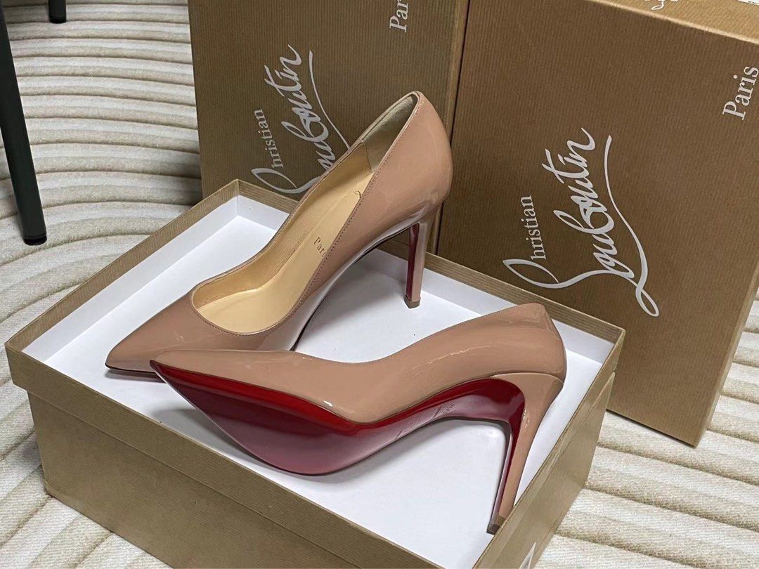 Christian Louboutin Pigalle 100mm nude