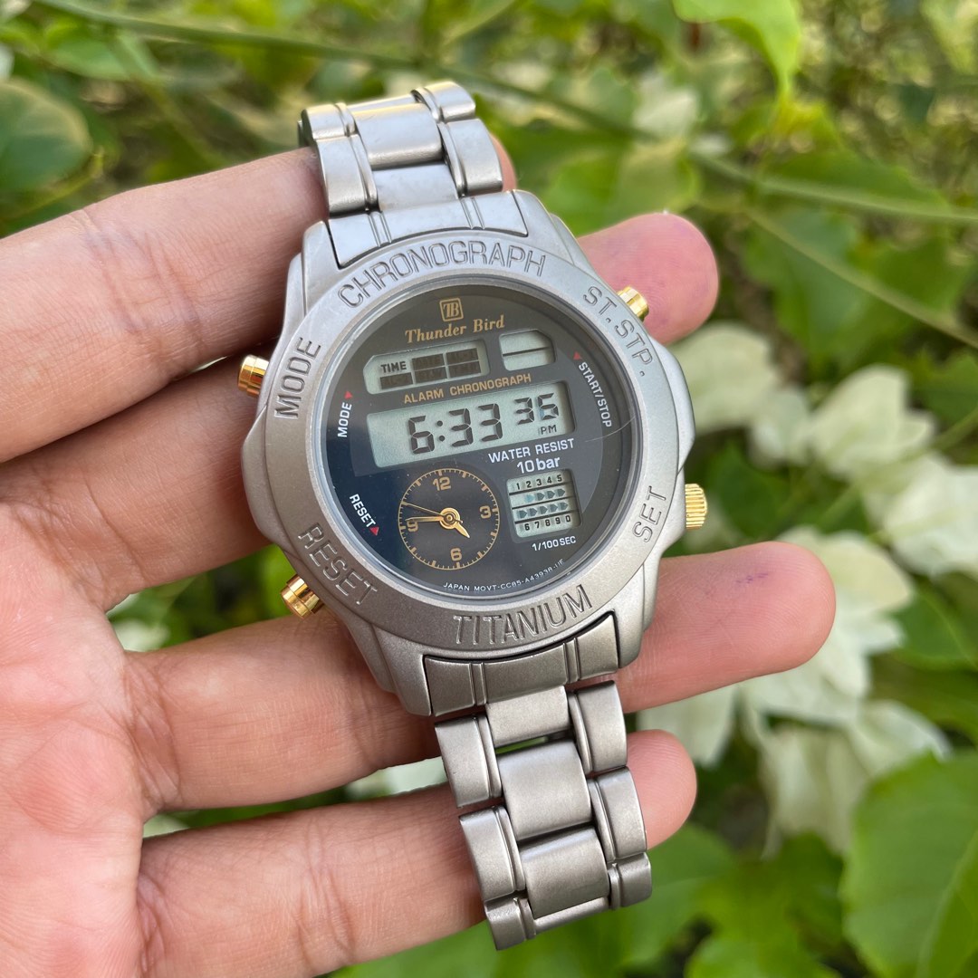 Citizen Chronograph Thunder bird Titanium