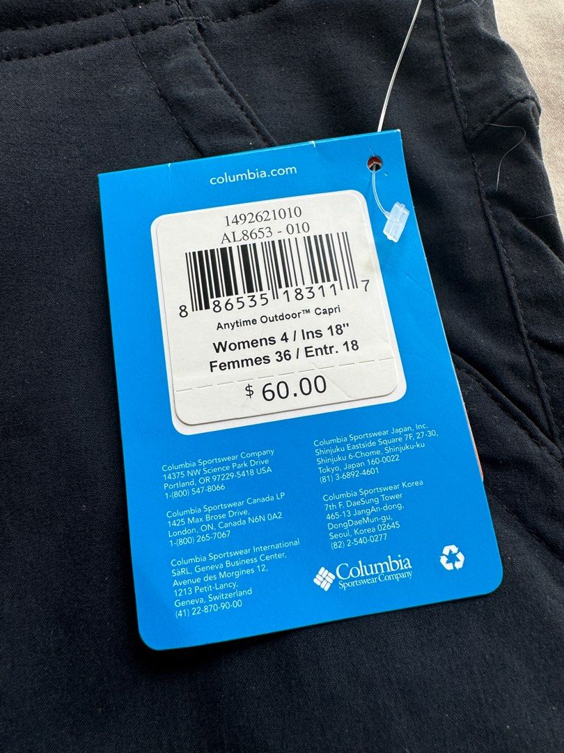 Columbia anytime outdoor capri deals