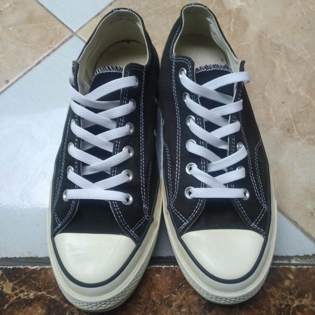 Converse CT 70s Low size 42.5 27.5cm. Harga Nett. Fesyen Pria Sepatu Sneakers di Carousell
