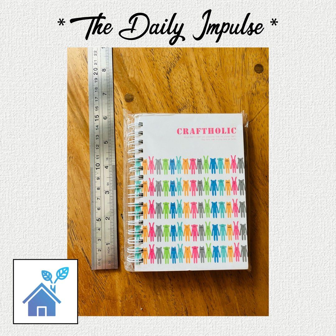 Craftholic Notebook (Category: Stationery & School Supplies) located in Makati City. Submitted by the_daily_impulse (Listing ID 1325139893, Image 1). Description: ▪️Brand new; Never been used 🆕 ▪️Purchased from Hong Kong 🇭🇰 ❌ NO RETURN / REFUND ❌.