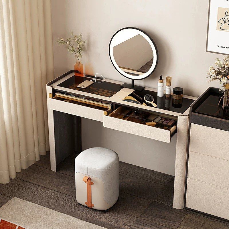 DAZEL Modern Vanity Table, Furniture & Home Living, Furniture, Tables ...