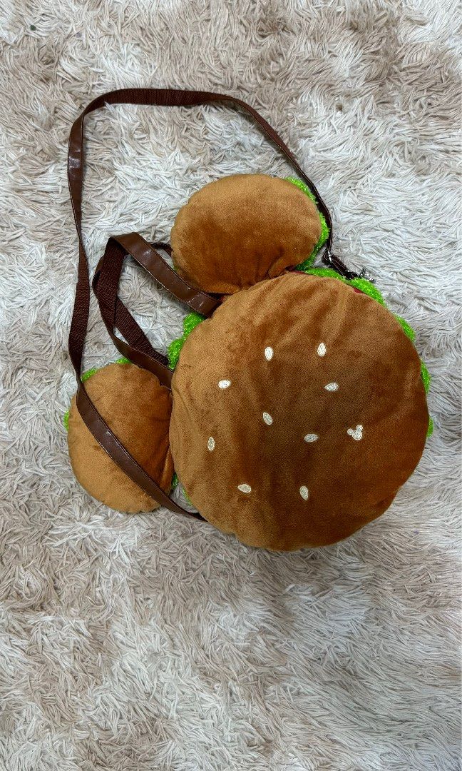 Disney burger bag mickey ears