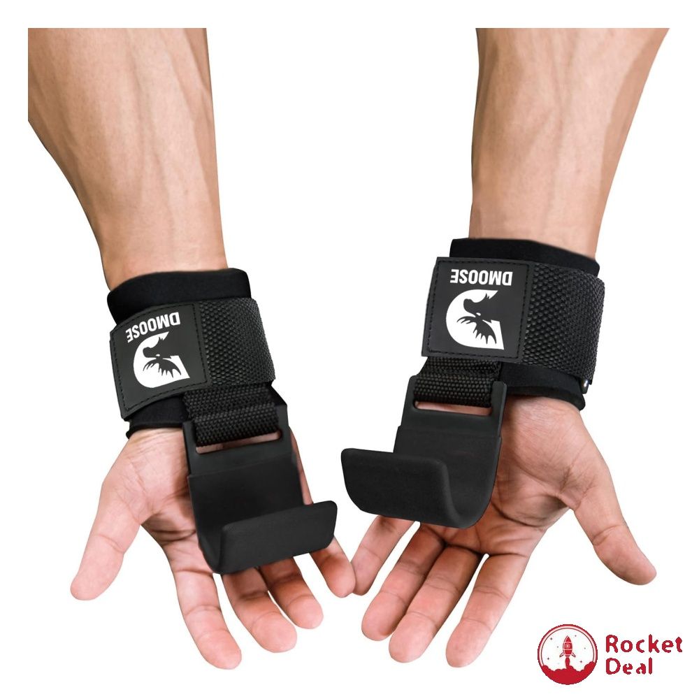 Wrist hooks for weightlifting best sale