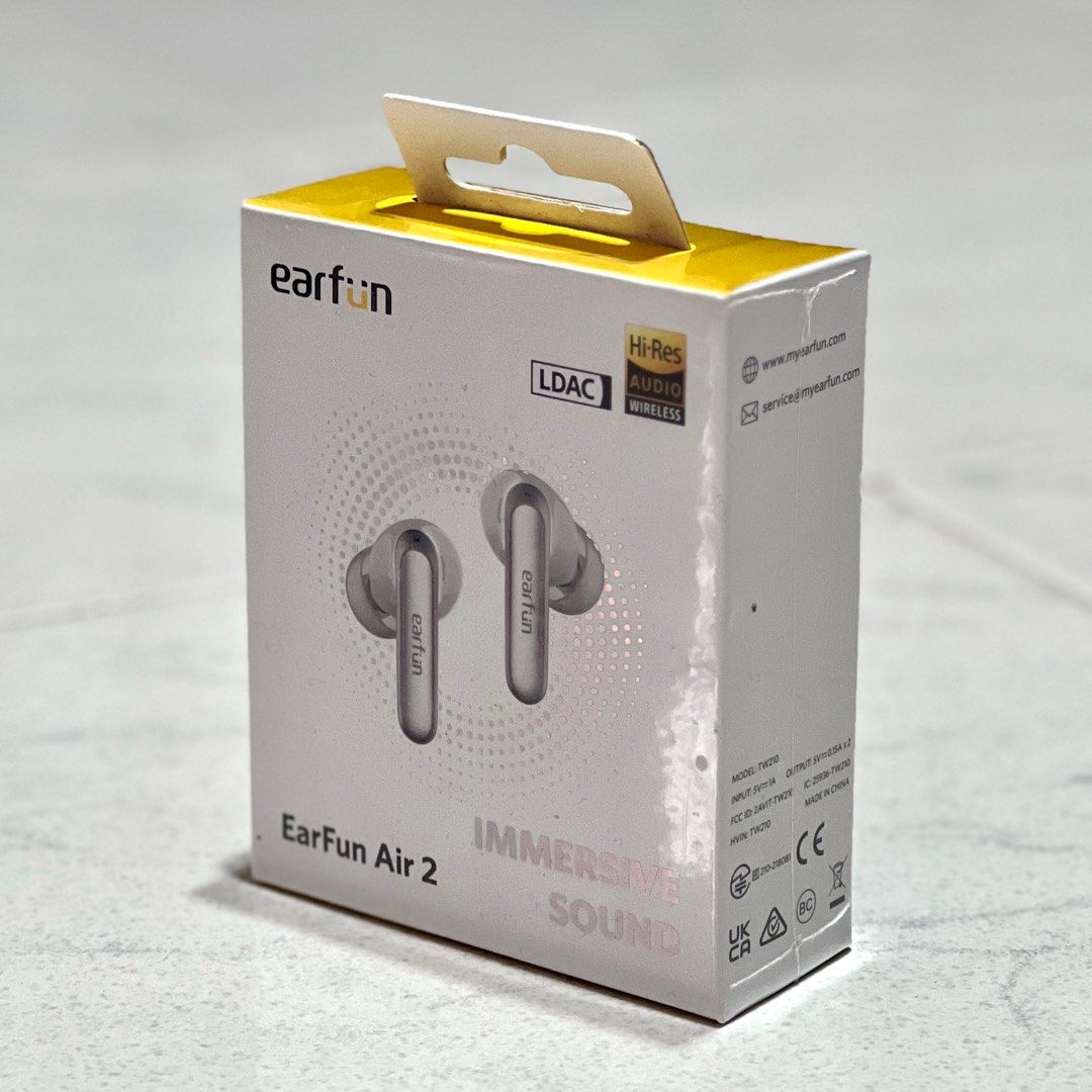 EarFun Air 2 Wireless In Ear Noise Cancelling Earphones Good Value for money BRAND NEW