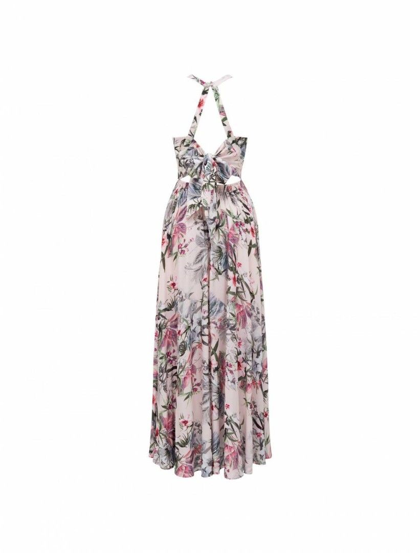 Elka lace spliced maxi dress discount