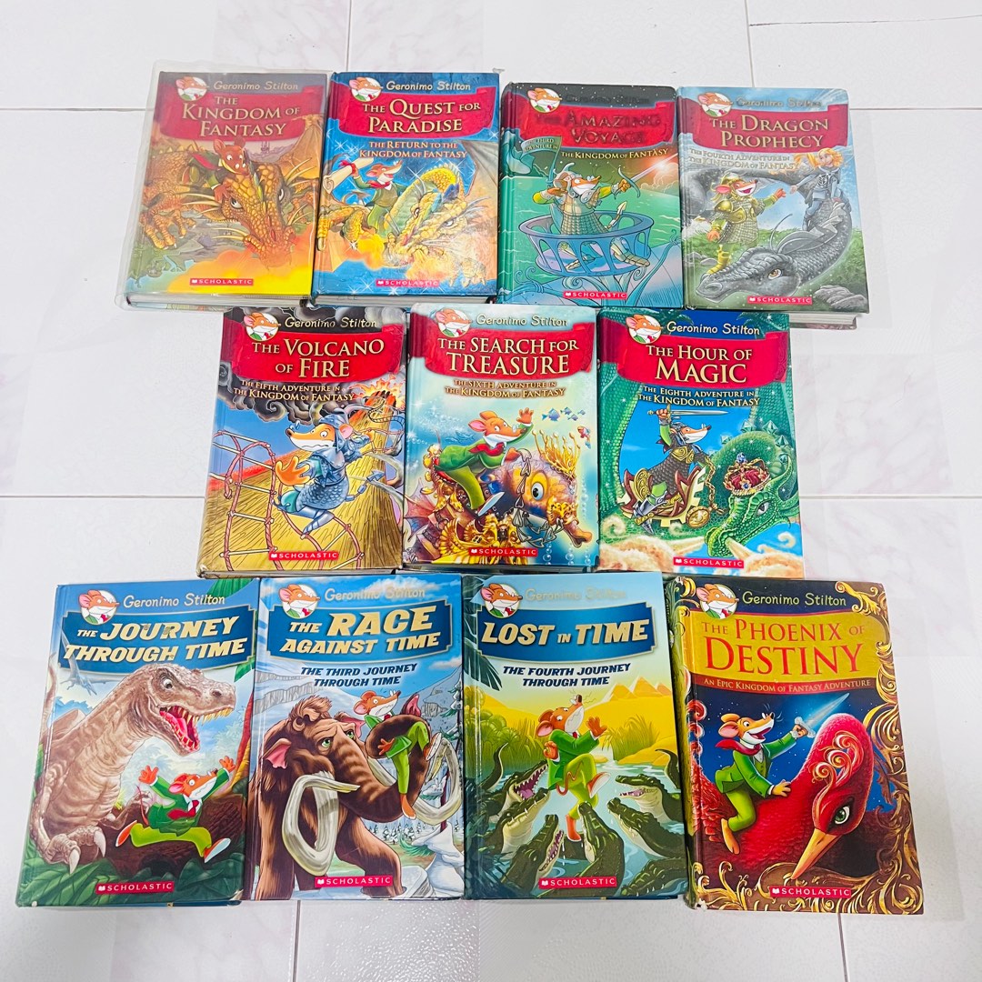 Geronimo Stilton Hard Cover, Hobbies & Toys, Books