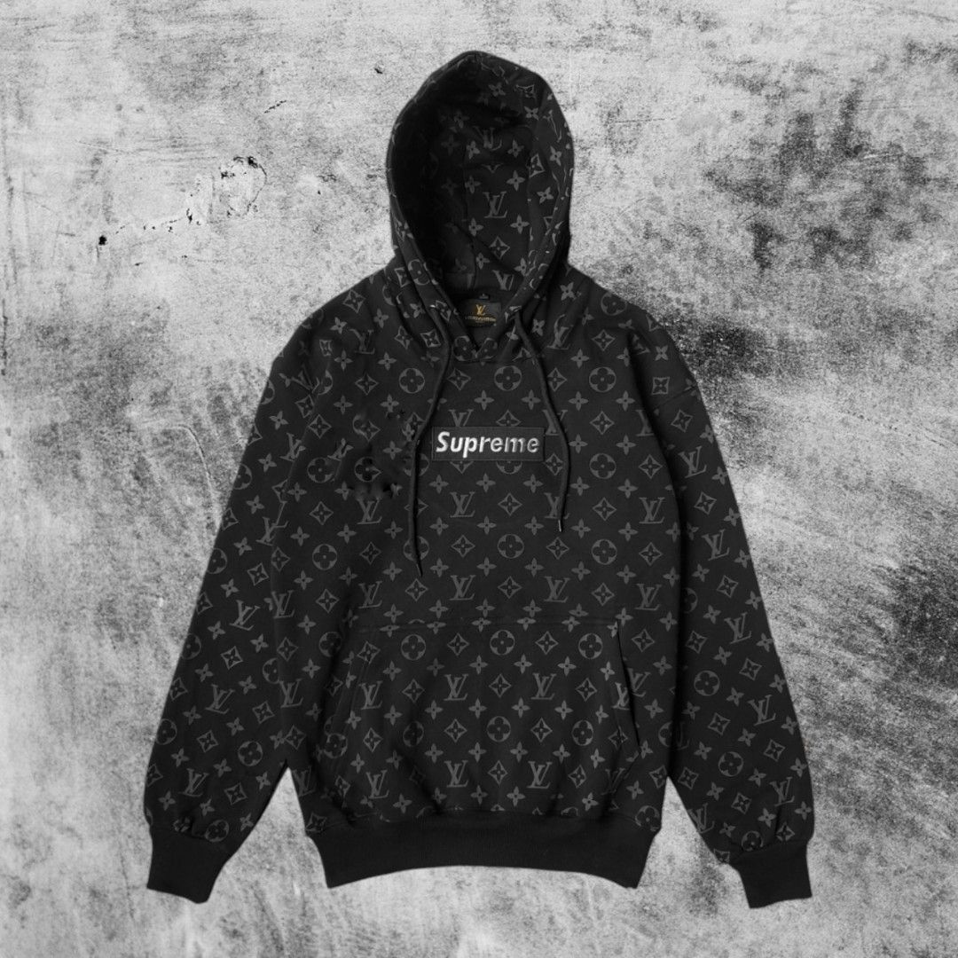 Lv x supreme hoodie store