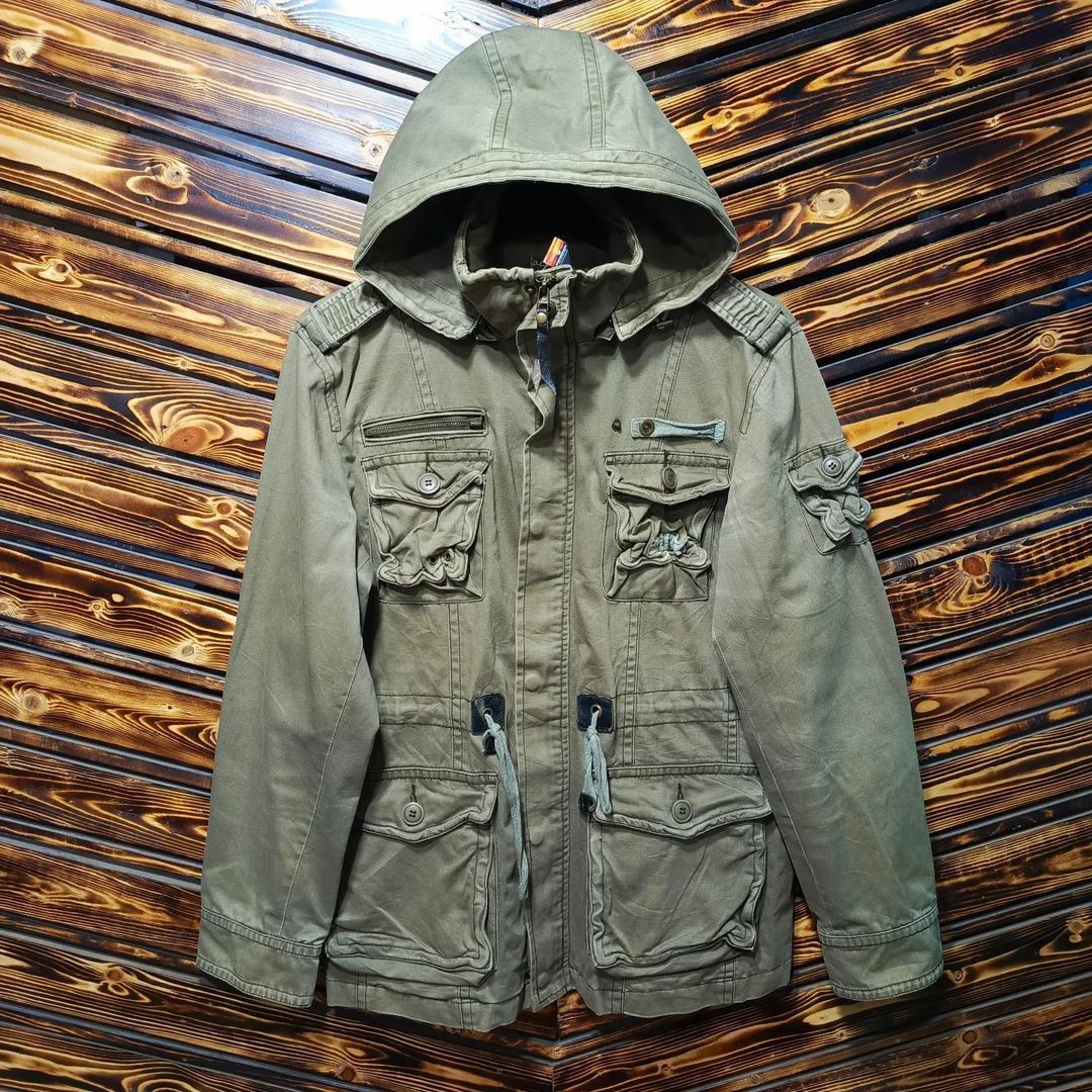 Jaket parka hoodie clearance