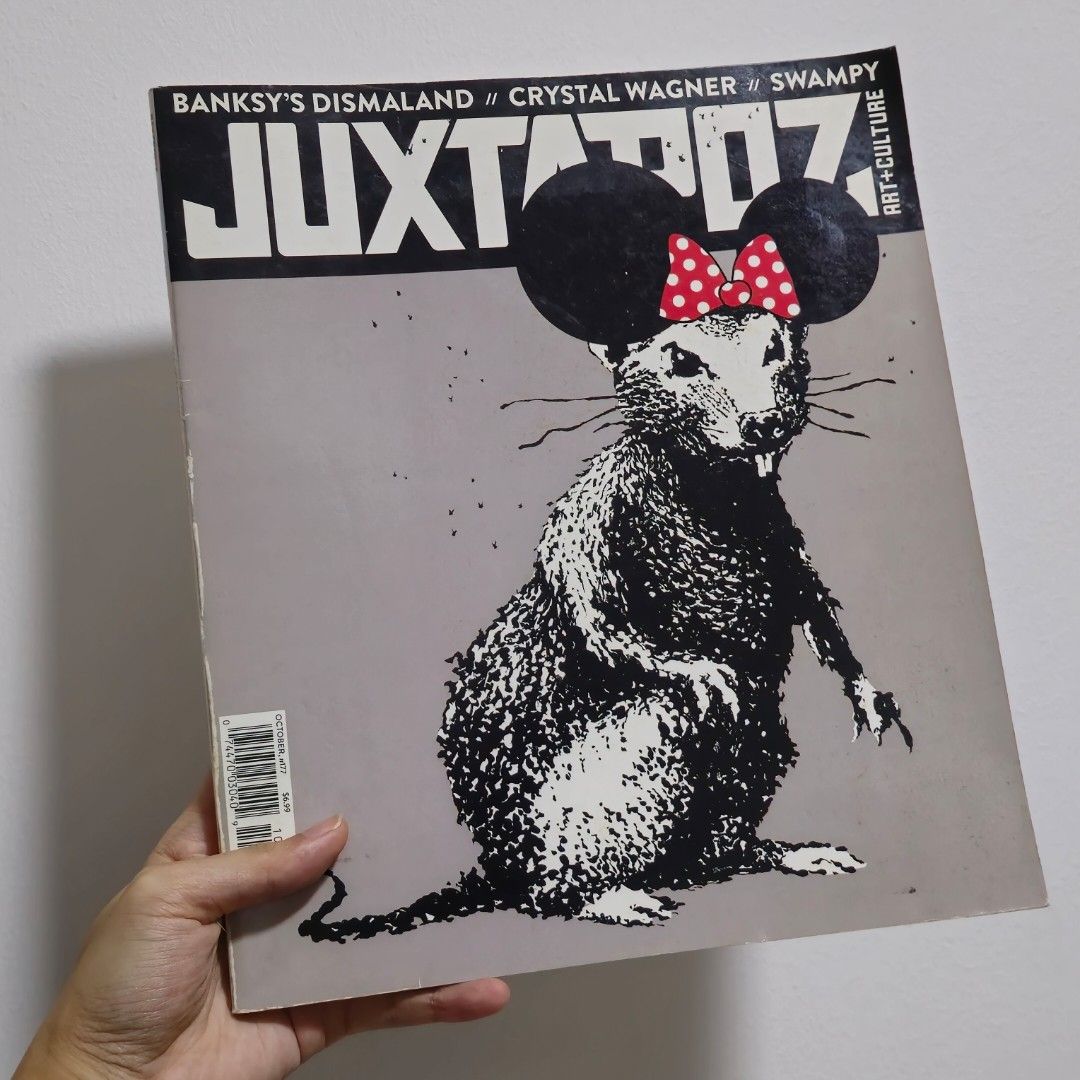 Juxtapoz バンクシー Banksy's Dismaland 特集号 juxtapoz's oct'15