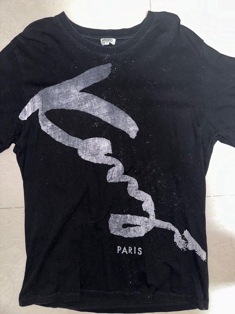 Kenzo Signature tee Men s Fashion Tops Sets Tshirts Polo Shirts on Carousell