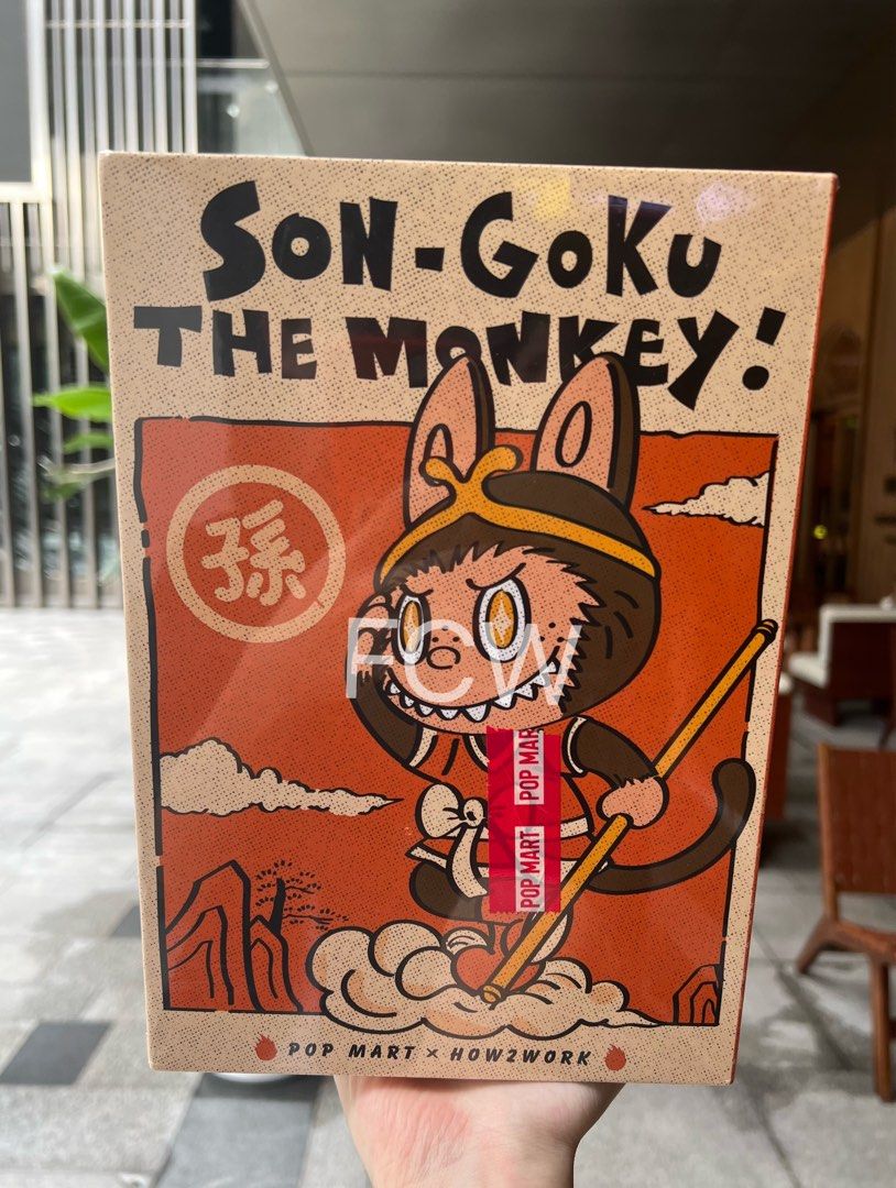 Labubu 孫悟空son goku the monkey popmart zimomo mokoko labubu the