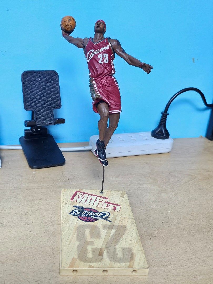 Lebron James Mc Farlane Series 7 (Category: Vintage Collectibles) located in Quezon City. Submitted by chud88 (Listing ID 1325157873, Image 2). Description: = displayed then stored for long Meet-up: Cubao Area = weekends Kapitolyo Pasig = weekdays Mailing and Delivery: Lalamove or Grab @ buyers expense.