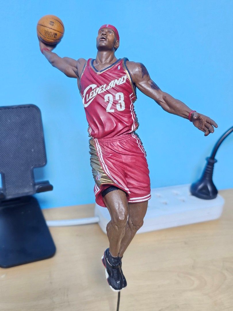 Lebron James Mc Farlane Series 7 (Category: Vintage Collectibles) located in Quezon City. Submitted by chud88 (Listing ID 1325157873, Image 1). Description: = displayed then stored for long Meet-up: Cubao Area = weekends Kapitolyo Pasig = weekdays Mailing and Delivery: Lalamove or Grab @ buyers expense.