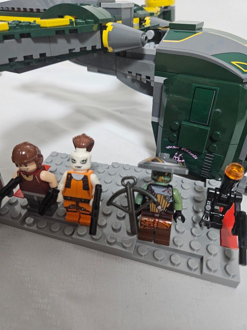 Lego Star Wars Clone Wars 7930 Bounty Hunter Assault Gunship Hobbies Toys Toys Games on Carousell