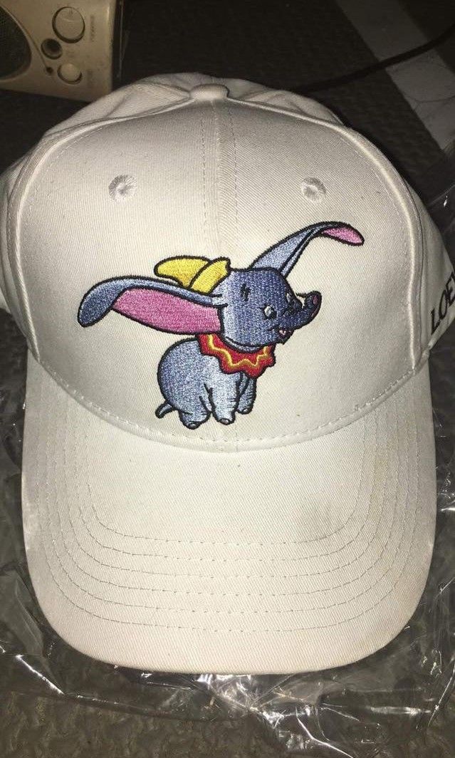 Loewe x Disney Dumbo Embroidered Baseball Cap Luxury Loewe Loewe dumbo Disney hat Strapback | Grailed main image 2