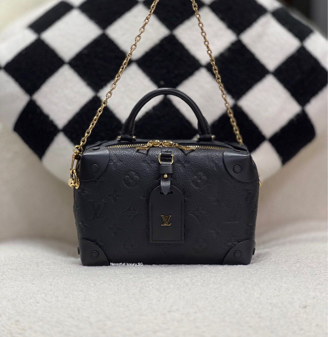 Petite malle souple monogram empreinte sale