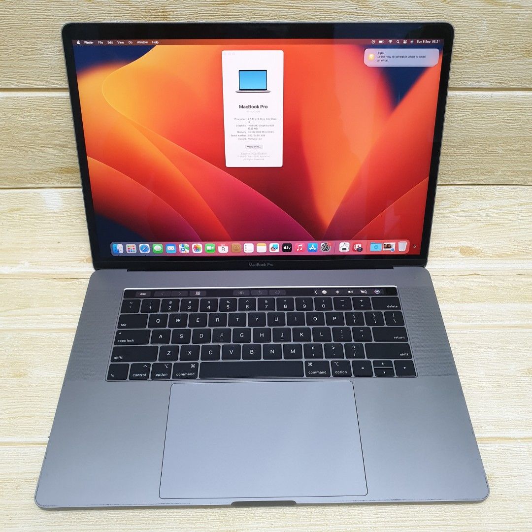 Apple MacBook Pro 15-inch 2019 申し込む Core i9 2.30GHz/16GB/512GB 