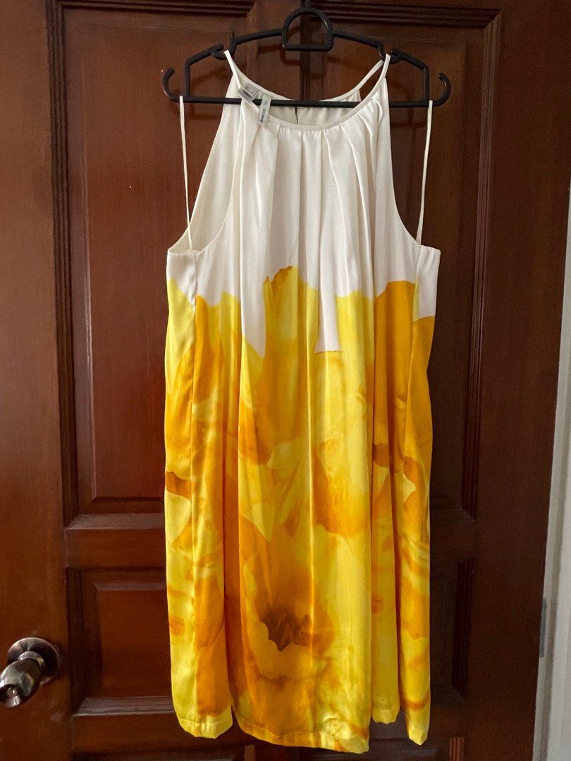 Mango UK 14 and Esprit EU L dresses