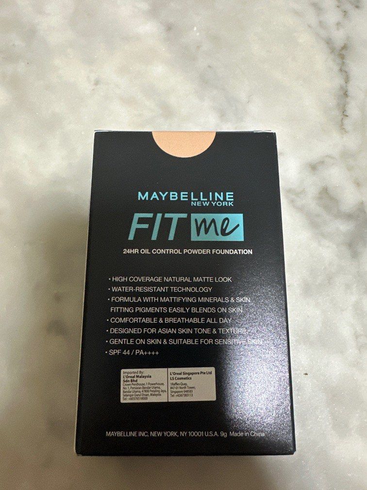Maybelline fit me powder foundation, Beauty & Personal Care, Face