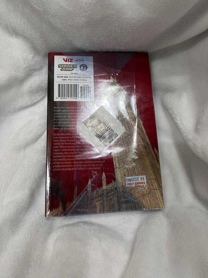 Moriarty The Patriot Volume 1 (Category: Storybooks) located in Taguig. Submitted by levlover (Listing ID 1325155247, Image 3). Description: - BRAND NEW. See photos. - Seal is still intact, can be used as a gift - Got it at Fullybooked - Super steal!! SRP is ₱559 - RFS: Decluttering :( will keep if no one buys.