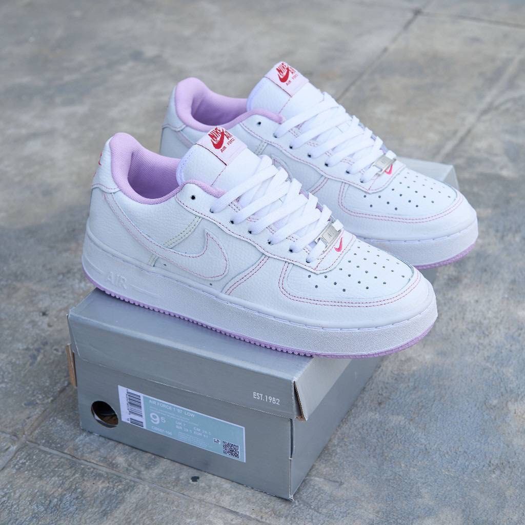 Light Purple Nike Pink Blue And Purple Air Force Ones NEW ARRIVAL