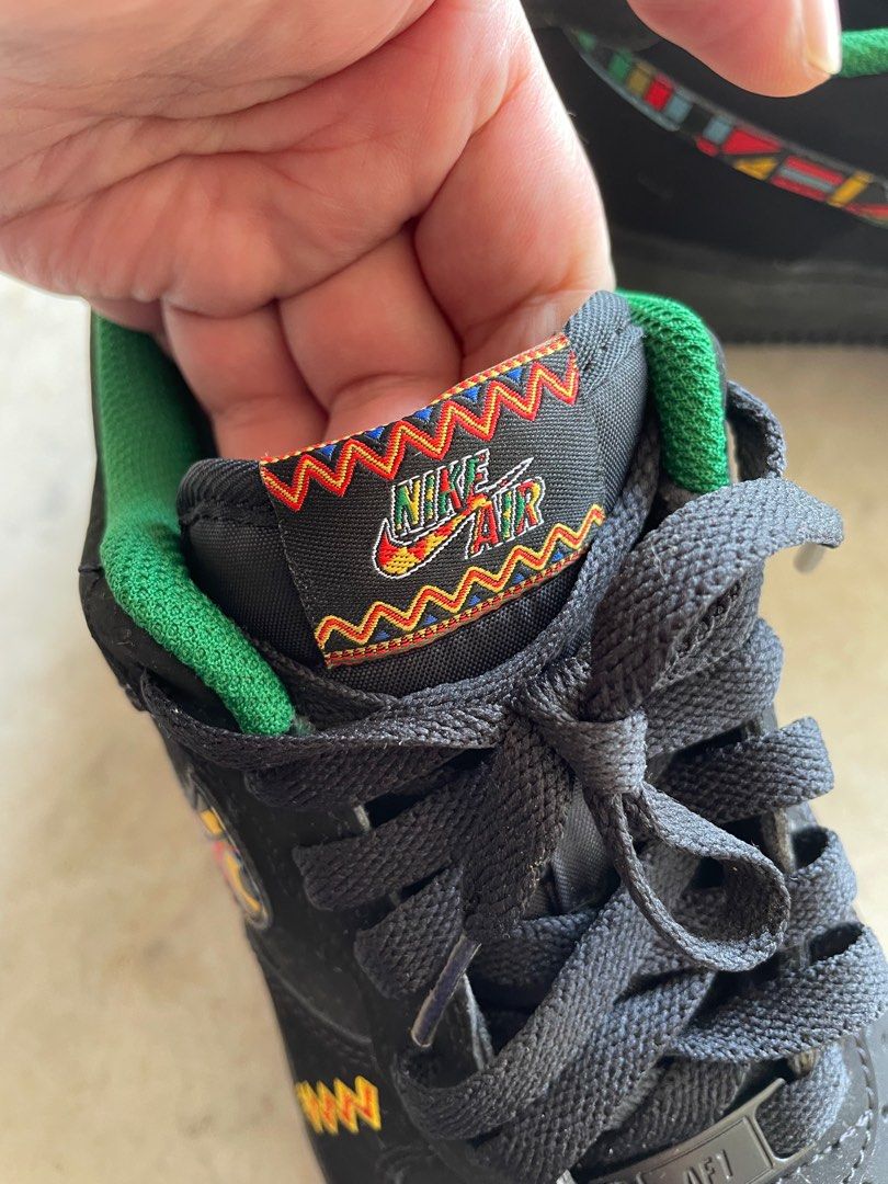 Nike Air Force One Urban Peace Rasta Jungle