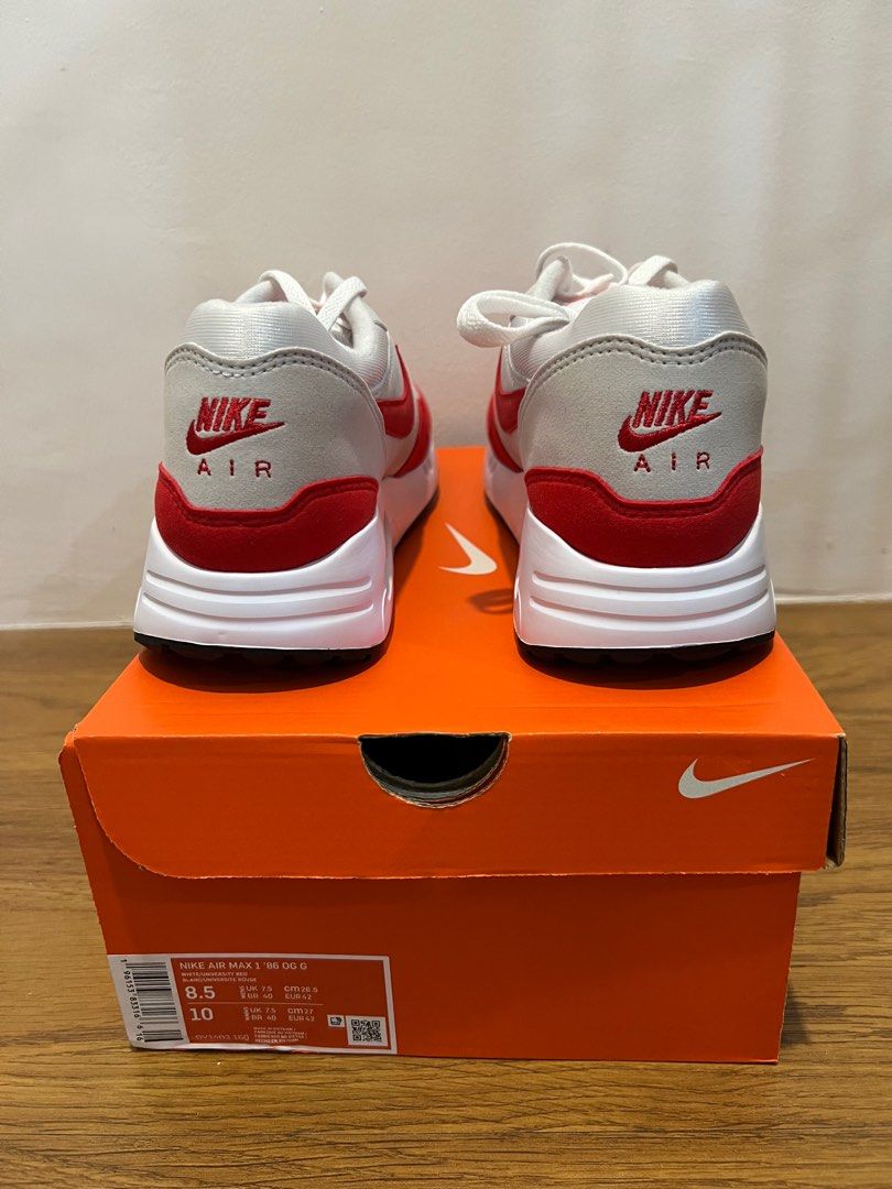 nike air max 1 og sport red