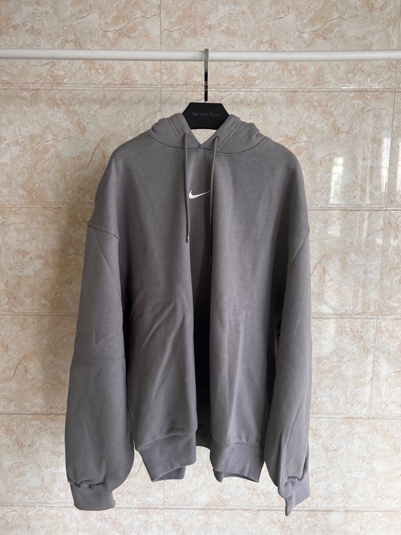 Fear of God Nike Double Hood Hoodie Dust Sail Carousell