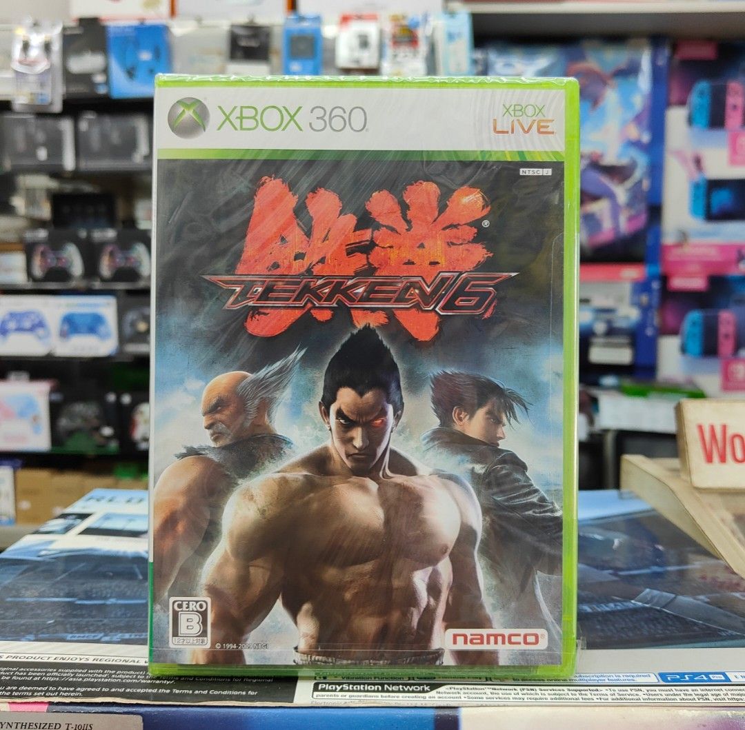 🆕 Xbox 360 Tekken 6, Video Gaming, Video Games, Xbox on Carousell
