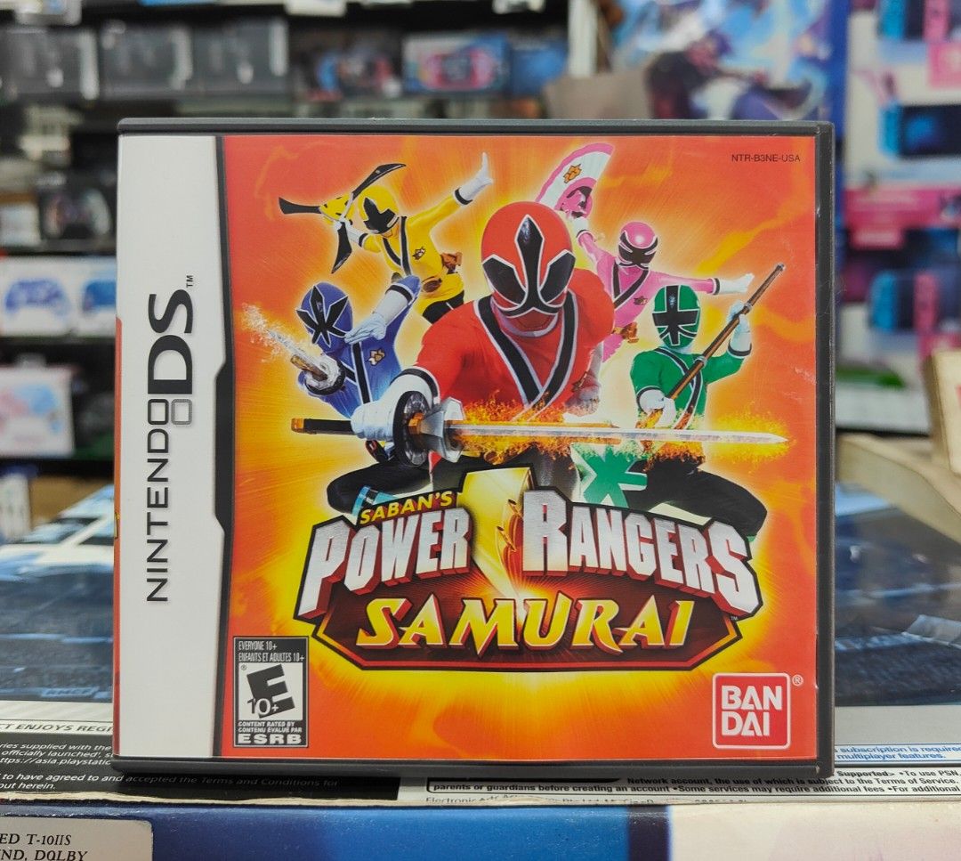 Nintendo DS Power Rangers Samurai, Video Gaming, Video Games - Main Image