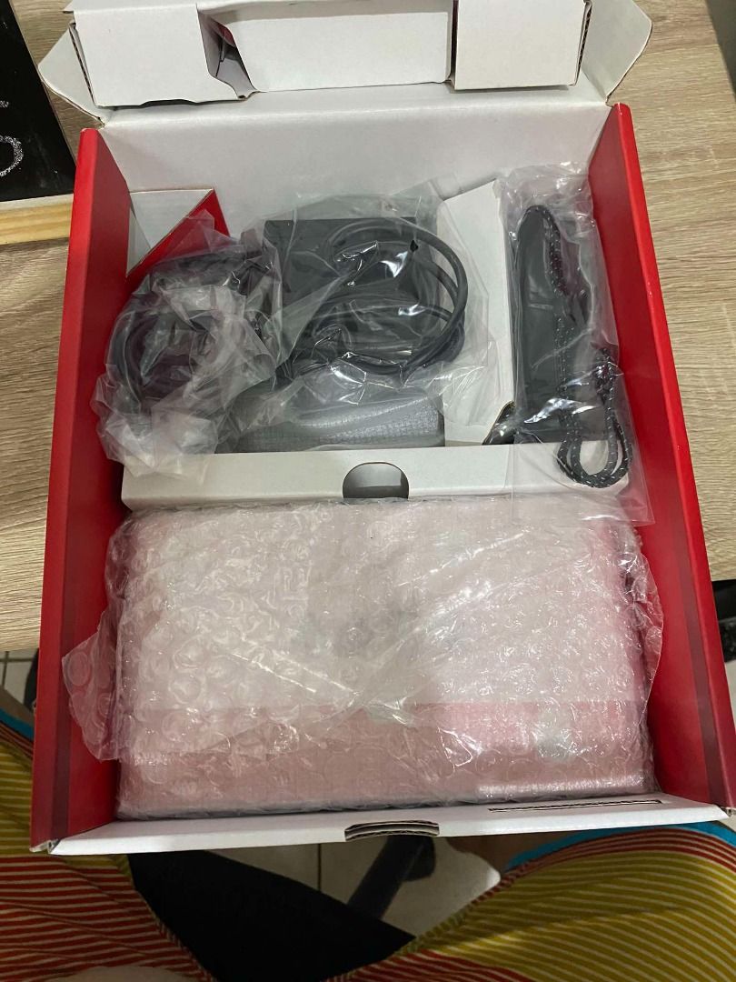 Nintendo Switch OLED Mario Ed with Warranty, Video Gaming, Video Game ...