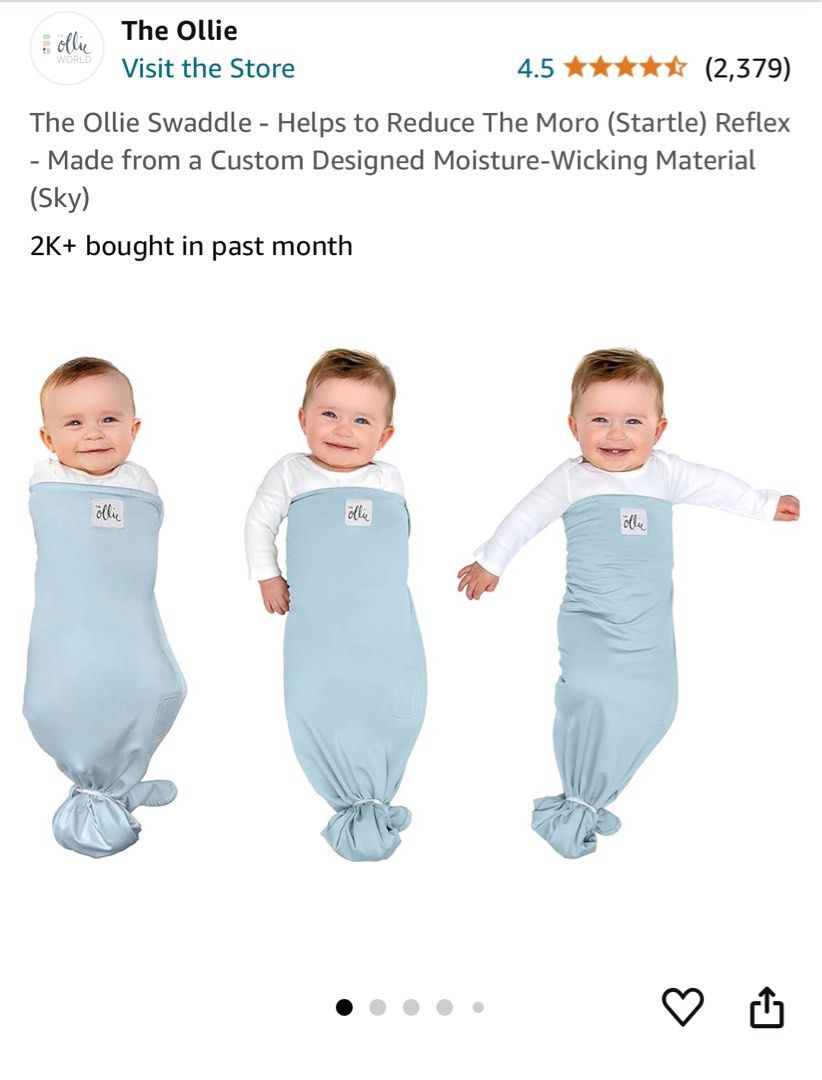 How long to use ollie swaddle new arrivals