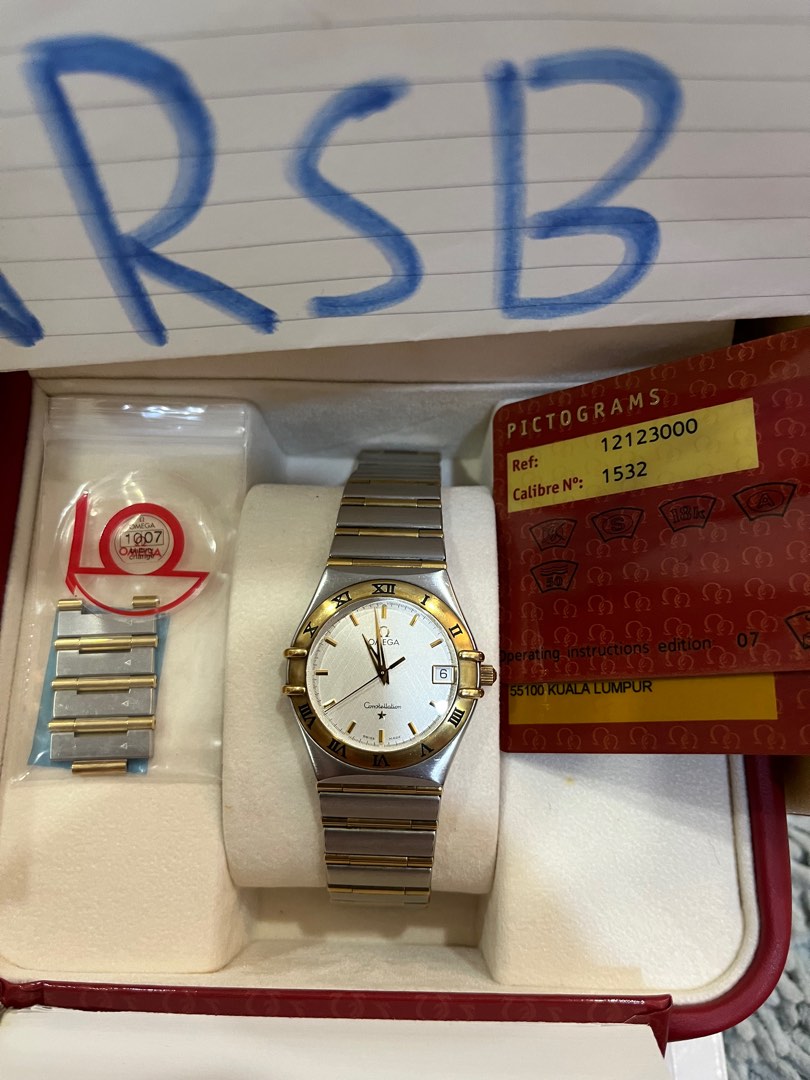 Omega constellation ref 1212.30.00 calibre 1532