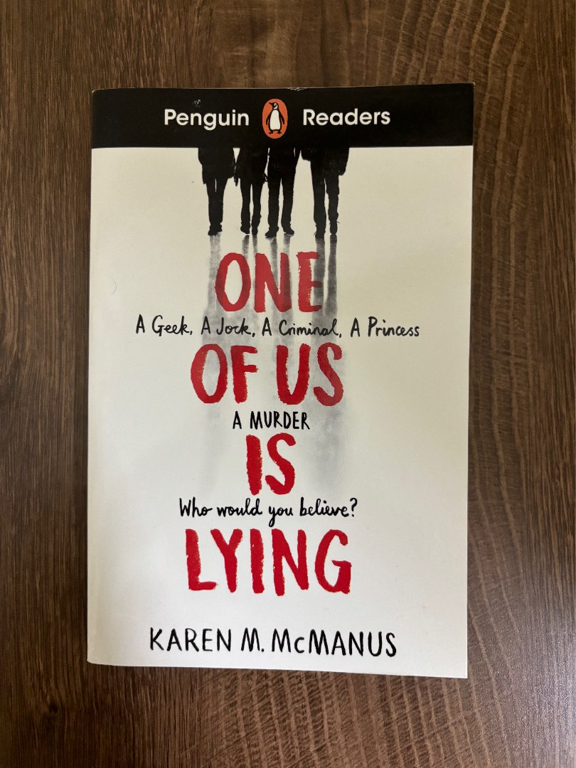 ONE OF US IS LYING | Karen M. McManus, Hobbies & Toys, Books ...