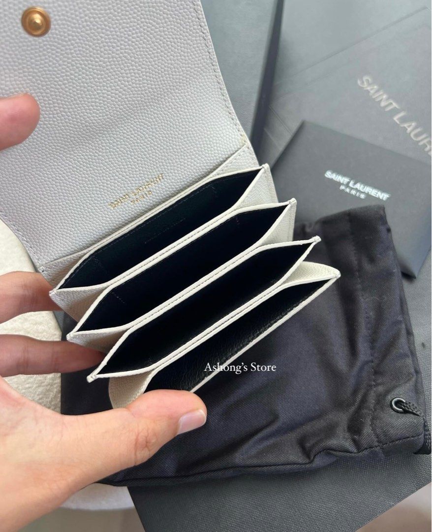 💯ORIGINAL YSL CARD HOLDER WHITE (Category: Luxury Bags & Wallets) located in Quezon City. Submitted by ashongsstore (Listing ID 1325187122, Image 2). Description: ✨Y.S.L COLLECTION✨ SUPER STEAL PRICE🙈 🇵🇭AVAILABLE🇵🇭 CARD HOLDER ‼️Please look at our pictures as that is exactly what you are purchasing‼️ 10000% Original Not REPLICA, OEM, TOP GRADE QUALITY, AUTHENTIC QUALITY or Any other Terms to DENOTE FAKE! 😎 . Guaranteed ORIGINAL AND BRANDNE
