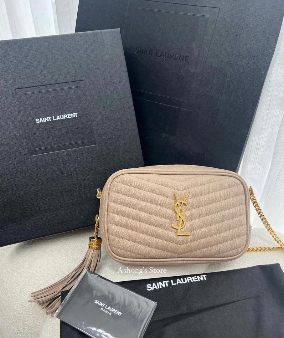 💯ORIGINAL YSL MINI LOU CAMERA BAG (Category: Luxury Bags & Wallets) located in Quezon City. Submitted by ashongsstore (Listing ID 1325190776, Image 1). Description: ✨Y.S.L COLLECTION✨ SUPER STEAL PRICE🙈 🇵🇭AVAILABLE🇵🇭 ‼️Please look at our pictures as that is exactly what you are purchasing‼️ 10000% Original Not REPLICA, OEM, TOP GRADE QUALITY, AUTHENTIC QUALITY or Any other Terms to DENOTE FAKE! 😎 . Guaranteed ORIGINAL AND BRANDNEW or TRIPL