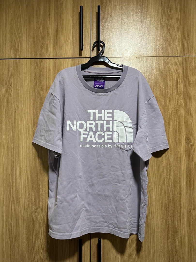 Fashion Fire Tender Palace X North Face Purple Label H/S Logo