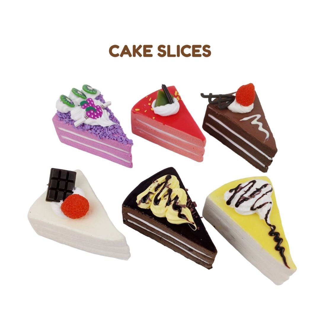 Pastry Treat Set (Category: Bakeware) located in Quezon City. Submitted by tanyachoa (Listing ID 1325129076, Image 3). Description: 6pcs/ set 3 variations: 🎈Cake Slices 🎈Cake Rolls 🎈Donuts.